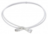 Патч-корд кат.5E UTP LSZH 2м slim колпачок с язычком бел. ITK PC08-C5EUL-2M-SL-WT