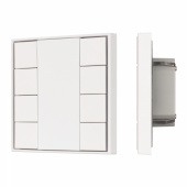 Arlight INTELLIGENTIGHT Кнопочная панель KNX-301-22-8-SH-IN White (BUS, Frame) (IP20 Пластик, 3 года)