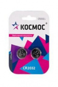 Элемент питания литиевый CR2032 СУПЕР МОЩНЫЙ 2хBL (уп.2шт) КОСМОС KOC2032PBL2