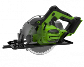 Циркулярная пила аккумуляторная Greenworks GD24CS, 24V, бесщеточная, без АКБ и ЗУ
