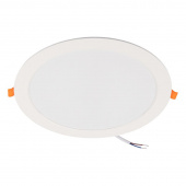 Светильник светодиодный PLED DL7 24Вт 6500К IP54 2040лм WH встраив. бел. Pro JazzWay 5069121