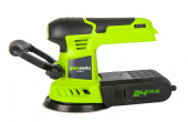 Шлифовальная машина, аккумуляторная Greenworks G24ROS, 24V, без АКБ и ЗУ