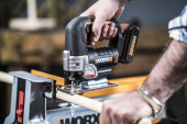 Лобзик аккумуляторный WORX W543, 20В, 2 Ач х1, кейс