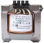 Трансформатор ОСО-0.25 УХЛ3 220/24. IP00 Электротехник ET003491
