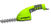 Greenworks 7,2V аккумуляторные садовые ножницы с встроенным аккумулятором 2 Ah