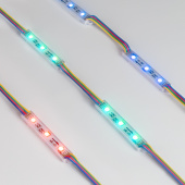 Arlight Модуль управляемый SPI-B3 12V RGB-RAM (0.6W, IP66, 120 deg) (Пластик, 3 года)