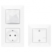 Пакет умный стартовый Valena Life (шлюз WiFi+розетка умн. 2К+З 16А 230В+главн. беспроводн. выкл. "Я дома/Я вне дома") бел. Netatmo 752196