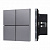 Arlight INTELLIGENTIGHT Кнопочная панель KNX-304-23-IN Grey (BUS, Frameless) (IP20 Металл, 2 года)