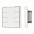 Arlight INTELLIGENTIGHT Кнопочная панель KNX-301-22-8-SH-IN White (BUS, Frame) (IP20 Пластик, 3 года)