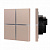 Arlight INTELLIGENT ARLIGHT Сенсорная панель KNX-304-13-IN Champagne (BUS, Frameless) (IARL, IP20 Металл, 2 года)