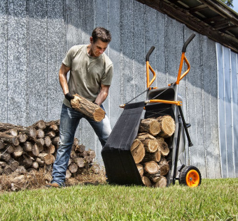 Садовая тележка WORX WG050 Aerocart