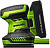 Плоскошлифовальная машина  аккумуляторная Greenworks G24SS14, 24 В, без АКБ и ЗУ