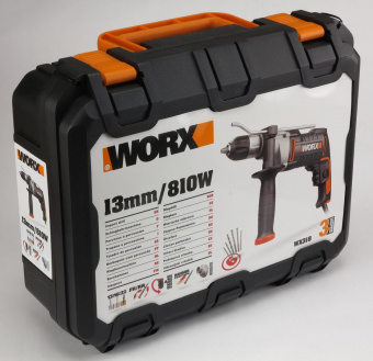 Дрель-шуруповерт WORX WX318, 810Вт